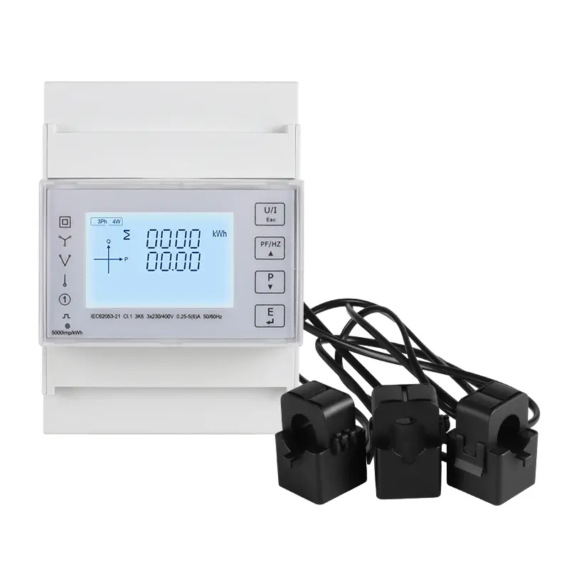 3p 4w жоғары дәлдікті өлшеу DIN RUN Smart Meter